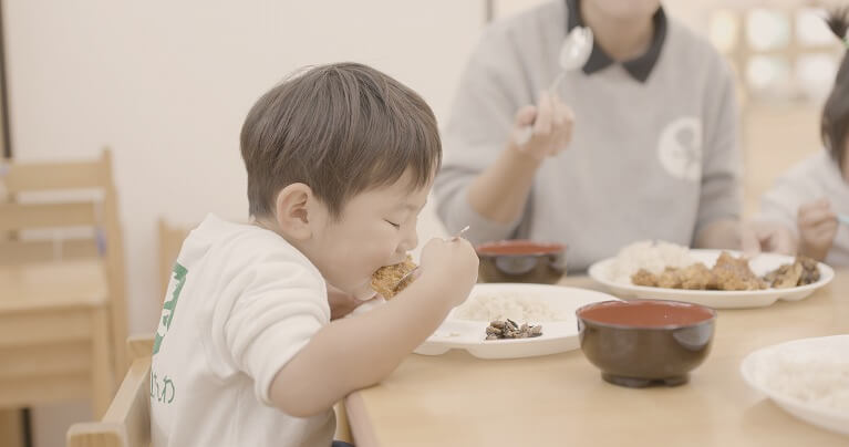 しっかり噛むことは「おいしい」を味わえること！